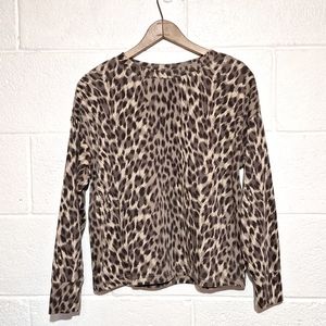 Banana Republic Women's Top Animal Print  Size XS